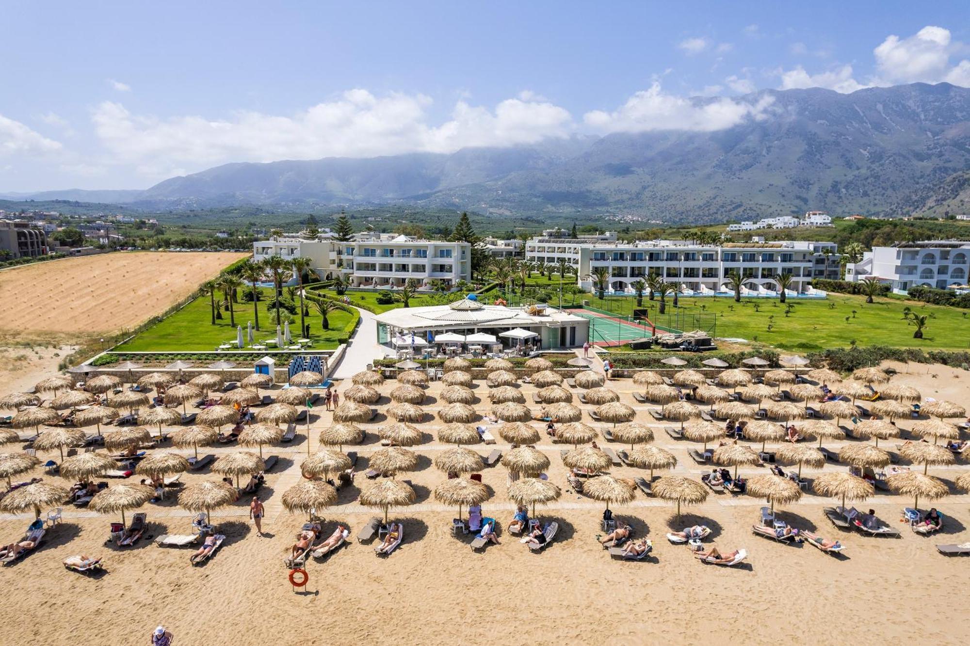 Vantaris Palace Paralia Kourna Exterior foto