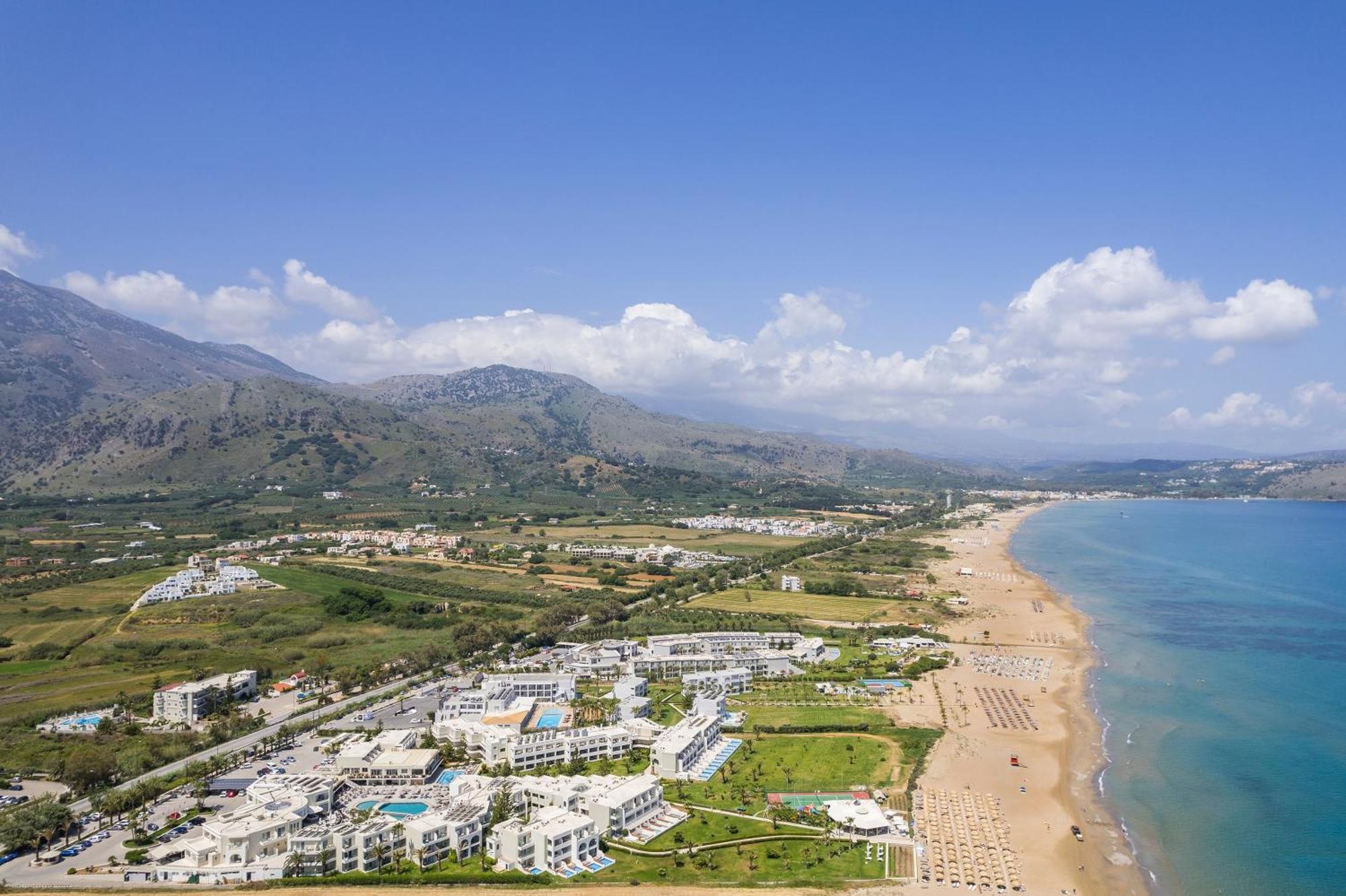 Vantaris Palace Paralia Kourna Exterior foto